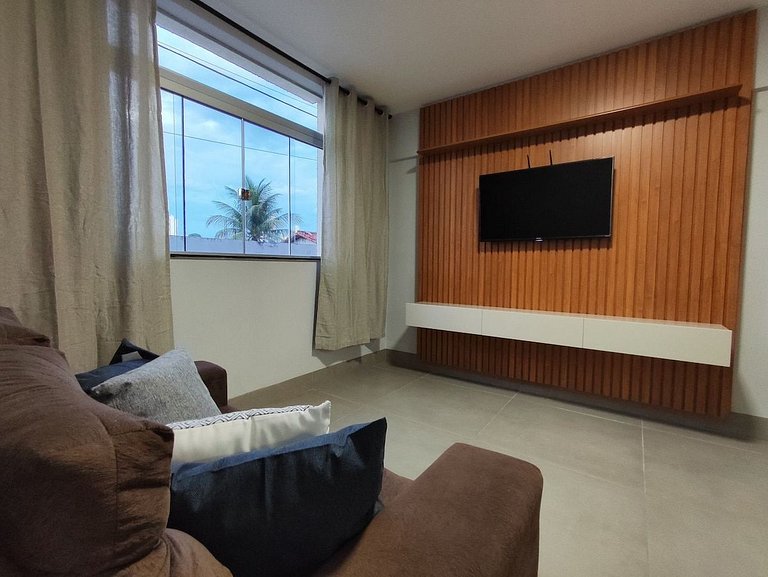 SQ417 Apto Recém-reformado com Ar condicionado 2Q