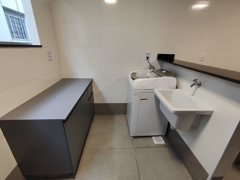 SQ417 Apto Recém-reformado com Ar condicionado 2Q