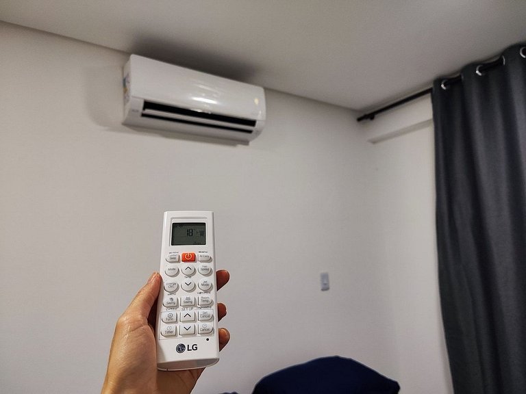 L205 Novo, Completo, Quarto com Ar-condicionado