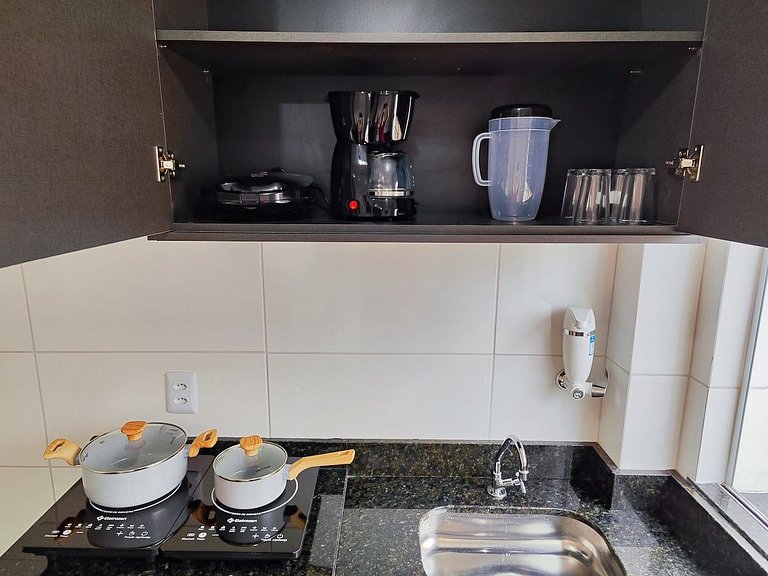 A304 Apto Novo, Completo e Bem Localizado