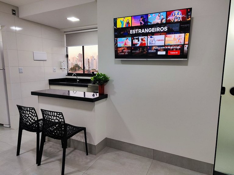 L102 Apto Completo - 5min do Shopping Flamboyant