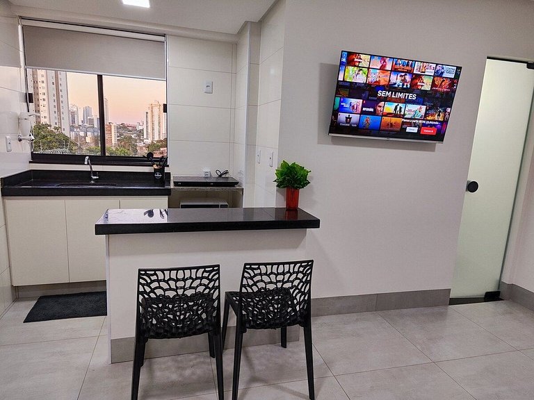 L102 Apto Completo - 5min do Shopping Flamboyant