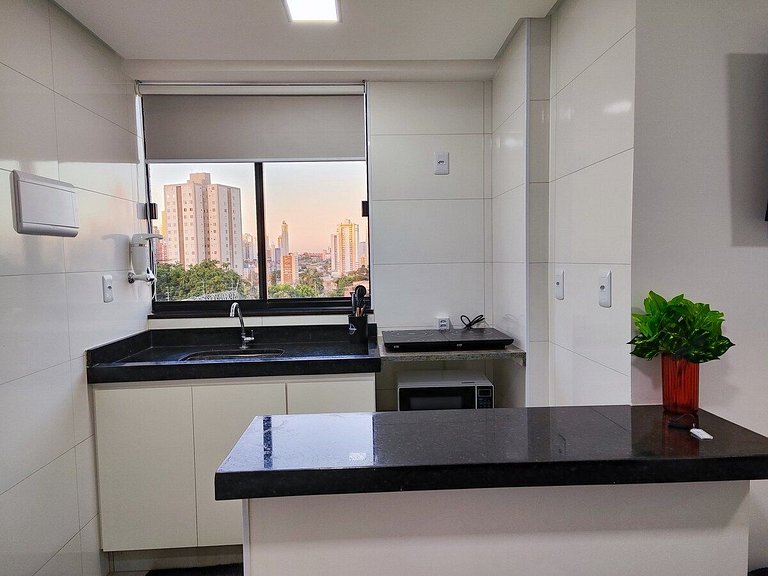 L102 Apto Completo - 5min do Shopping Flamboyant